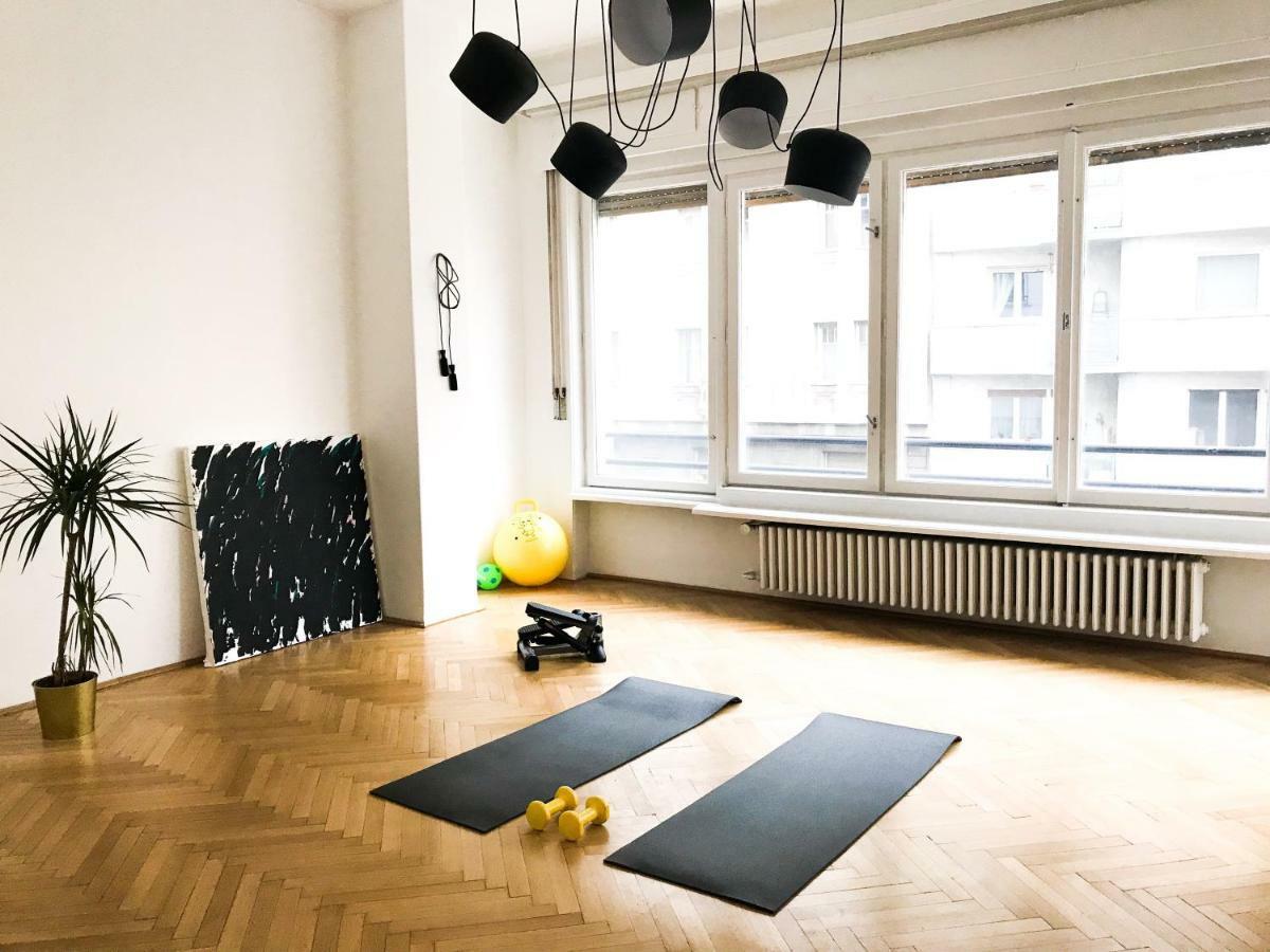 Spacious Bauhaus Icon Flat With Fitness Room In Central Buda, Close To The River And Margaret Island Будапешт Экстерьер фото